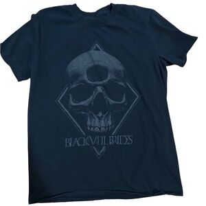 Black Veil Brides graphic skull metal tee